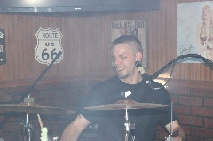 Derek Klosner from Northeast Nebraska Band Frequency performing live at Shenanigans in Columbus, NE