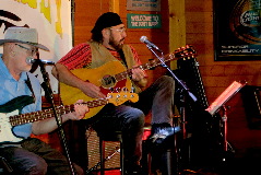 Northeast Nebraska Musicians Jim Casey & Don Petersen performing live at the Sandbar & Grill in Norfolk, NE