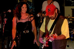 Northeast Nebraska Musician Jim Casey & Jessie Casey Clark performing live at the Nebraska Rocks Pre-Show held at the Norfolk VFW in Norfolk, NE