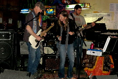 Live Music in Norfolk, NE - Northeast Nebraska Musicians Nita & The Pipe Smokin' Charlies performing live at The Office Bar in Norfolk, NE