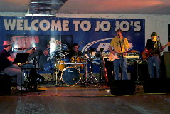 Northeast Nebraska Band Stonehouse performing live at Jo Jo's in Pierce, NE