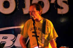 Northeast Nebraska Musician Eddie Elfers from Stonehouse performing live at Jo Jo's in Pierce, NE