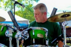 Northeast Nebraska Musician David Chamberlain from The Tucker Hill Citizen's Brigade, a Norfolk, NE Band